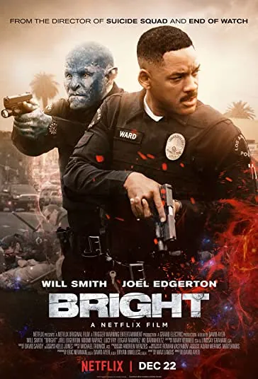 دانلود فیلم درخشان Bright 2017 دوبله فارسی