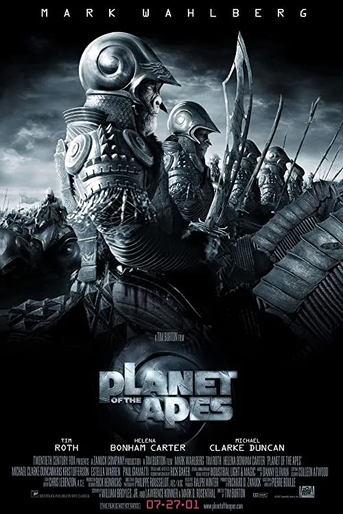 دانلود فیلم سیاره میمون ها Planet of the Apes 2001
