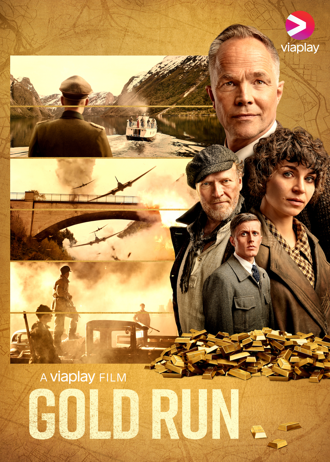 دانلود فیلم حمل طلا Gold Run 2022 دوبله فارسی