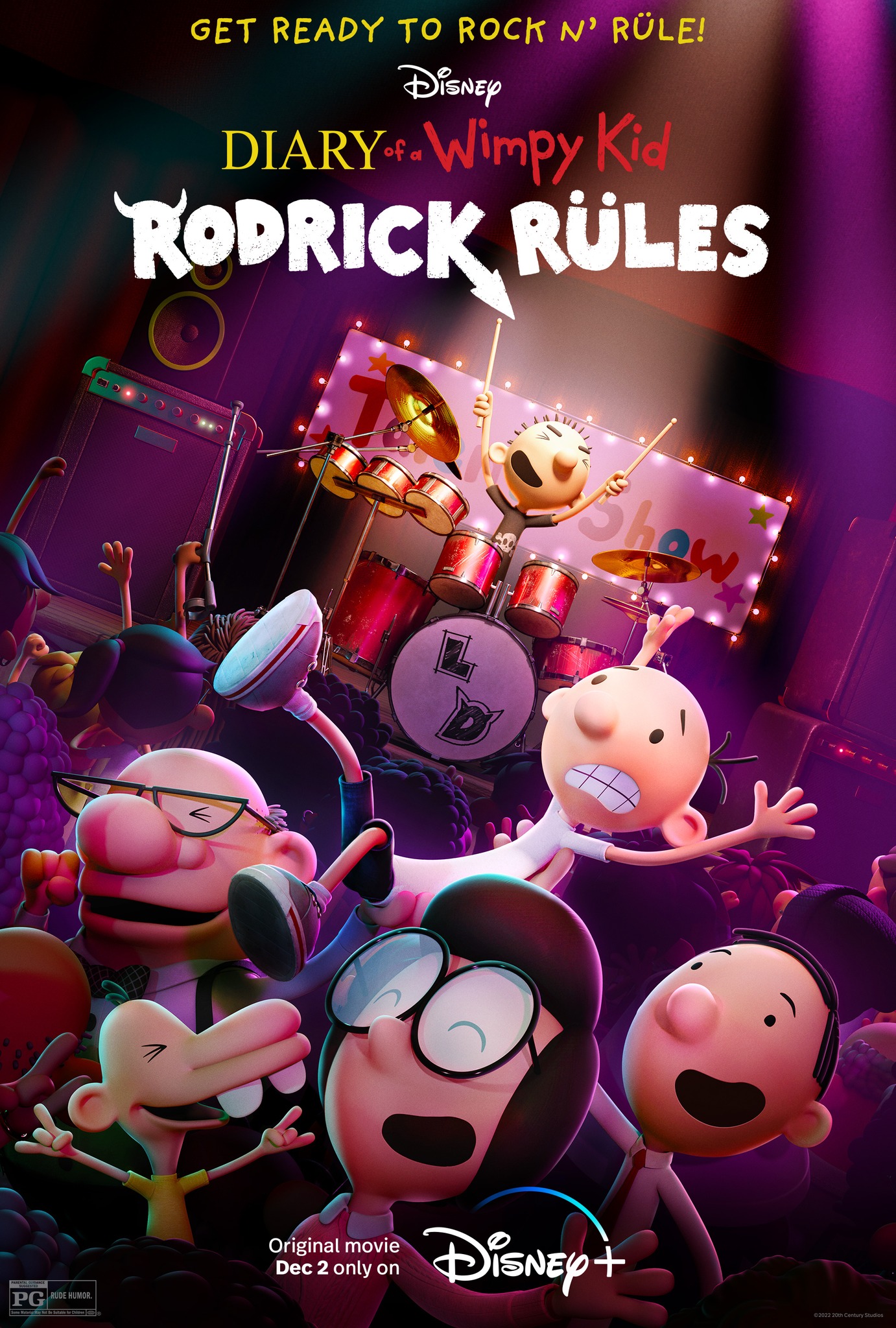 دانلود انیمیشن یک بچه چلمن: رودریک فرمانروایی می کند Diary of a Wimpy Kid: Rodrick Rules 2022 دوبله فارسی