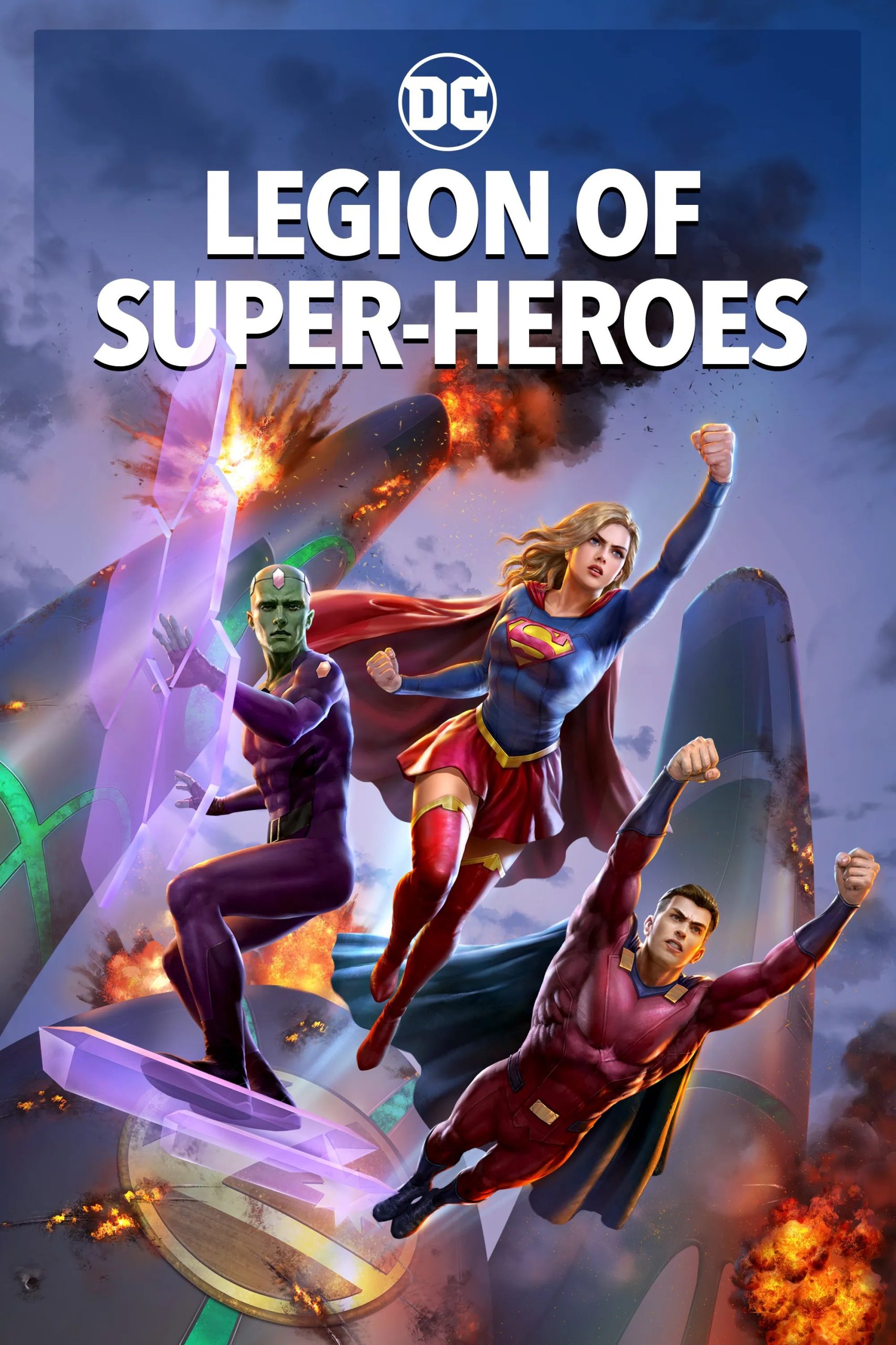 دانلود انیمیشن نبرد ابرقهرمانان Legion of Super-Heroes 2022 دوبله فارسی