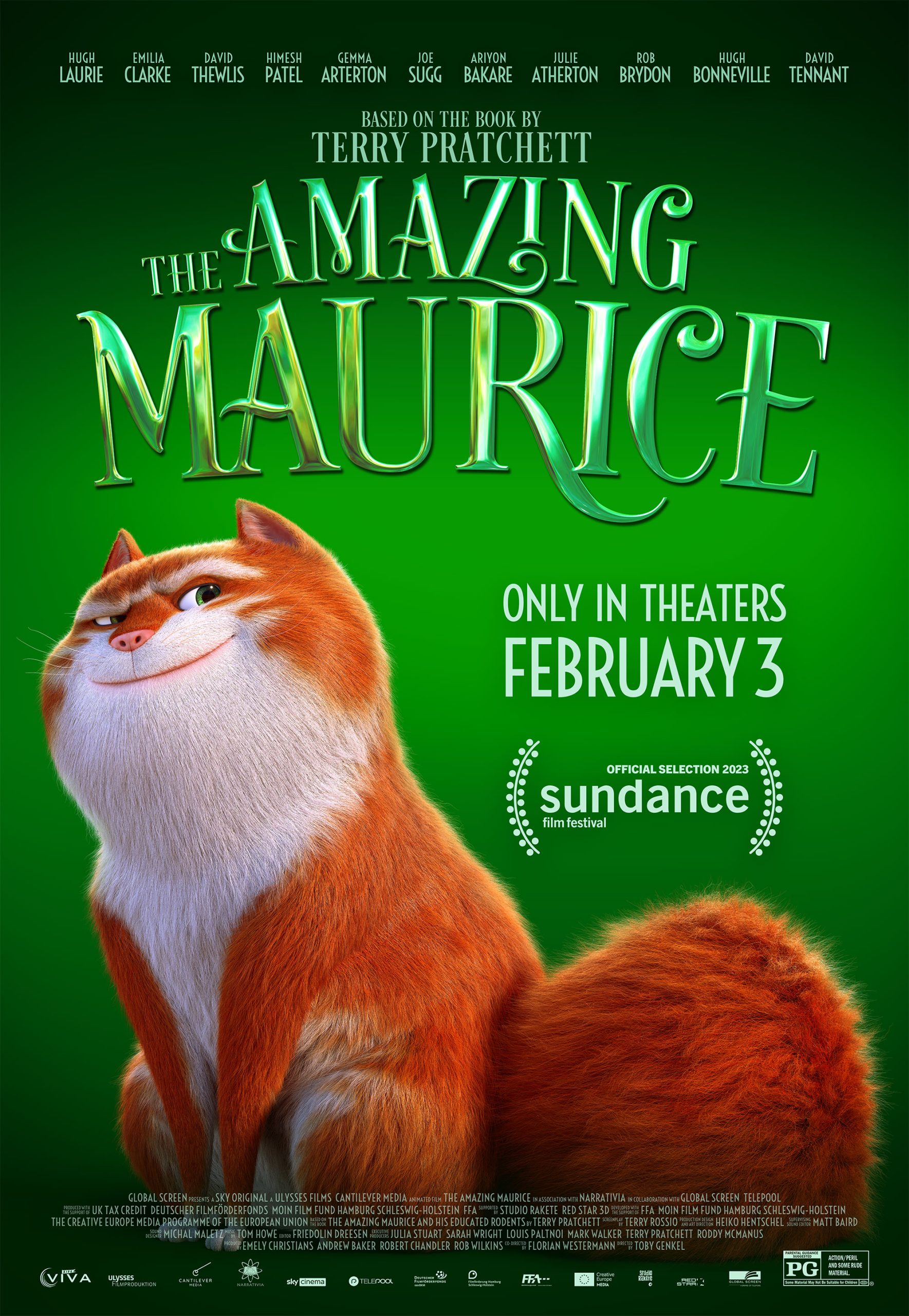 دانلود انیمیشن موریس شگفت‌ انگیز The Amazing Maurice 2022 دوبله فارسی