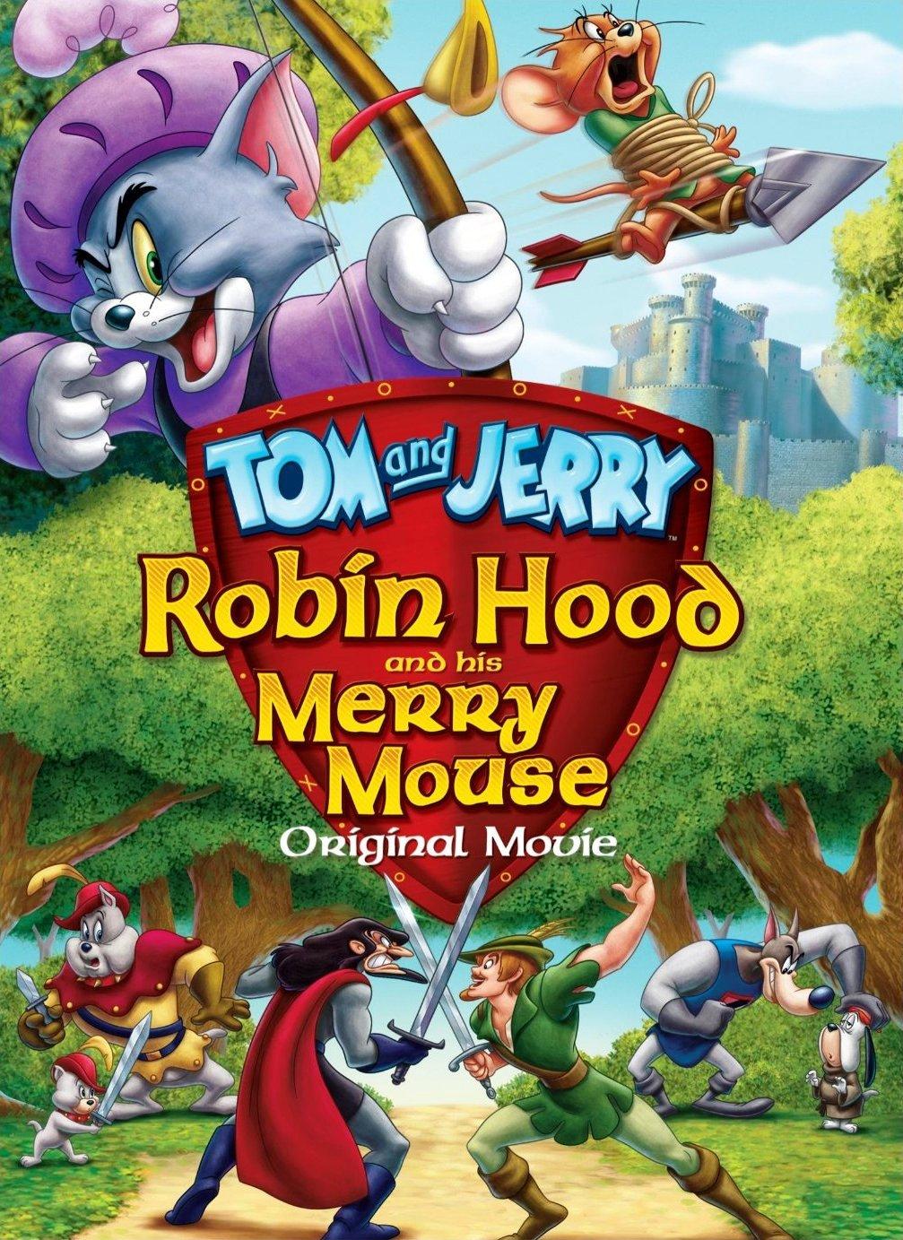 دانلود انیمیشن تام و جری‌ : رابین هود و موش شادش Tom and Jerry: Robin Hood and His Merry Mouse 2012
