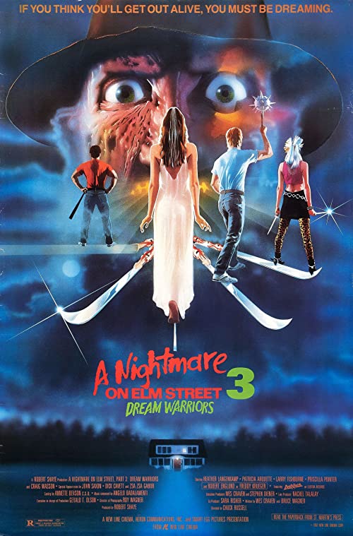دانلود فیلم کابوس در خیابان الم ۳: جنگجویان رؤیا A Nightmare on Elm Street 3: Dream Warriors 1987