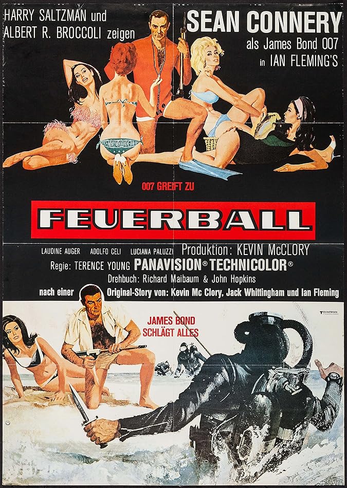 دانلود فیلم گلوله آتشین Thunderball 1965 دوبله فارسی