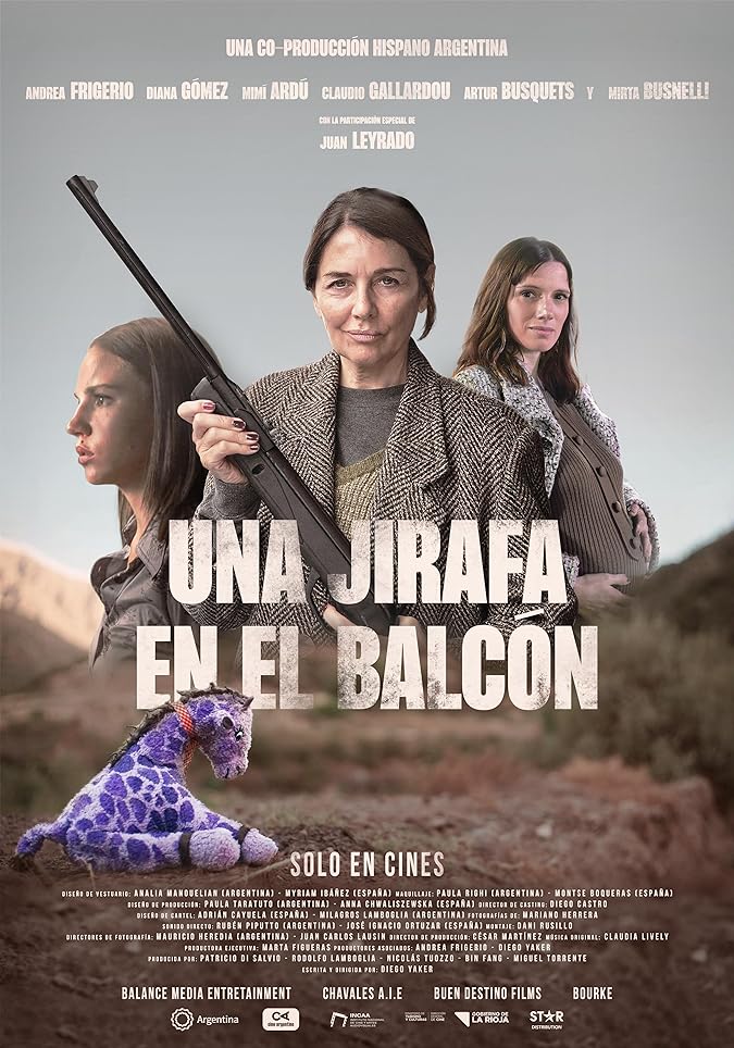 دانلود فیلم زرافه‌ای در بالکن Una jirafa en el balcón 2024