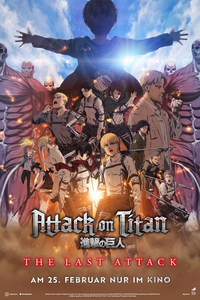 دانلود فیلم حمله به تایتان ها: آحرین حمله Attack on Titan the Movie: The Last Attack 2024