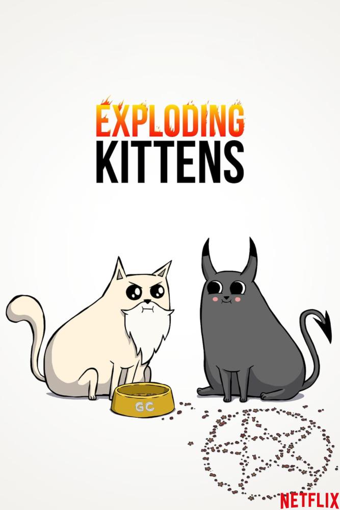 دانلود انیمیشن بچه گربه های در حال انفجار Exploding Kittens