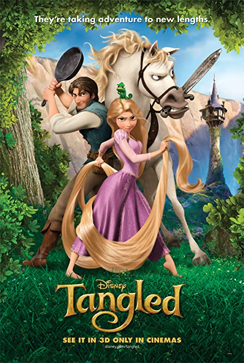دانلود انیمیشن گیسو کمند Tangled 2010 دوبله فارسی