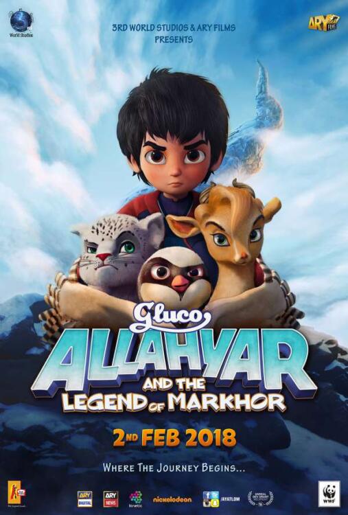 دانلود انیمیشن اللهیار و افسانه مارخور Allahyar and the Legend of Markhor 2018 دوبله فارسی
