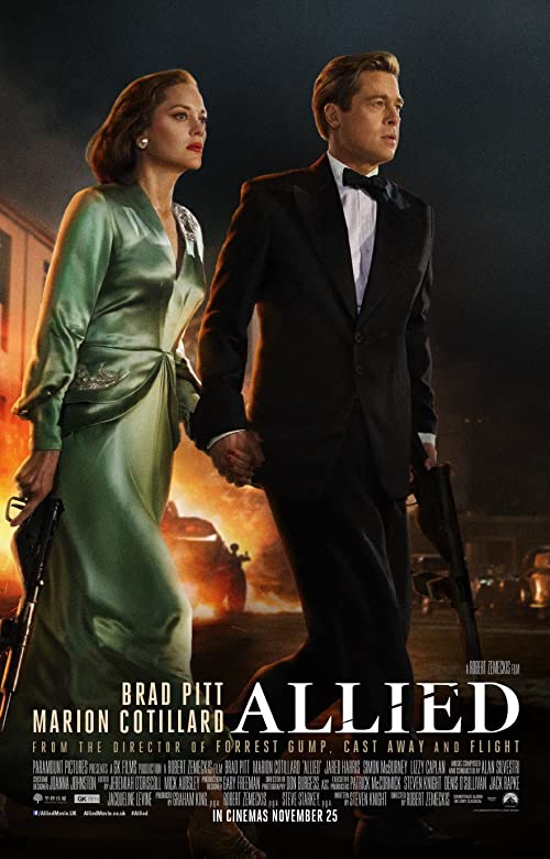 دانلود فیلم متفقین Allied 2016 دوبله فارسی