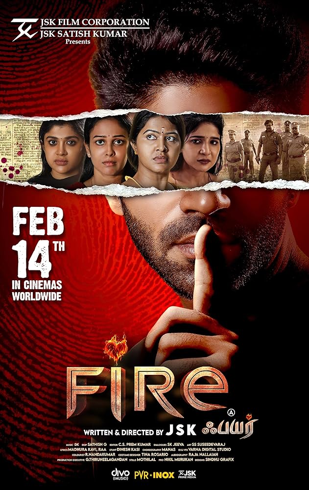 دانلود فیلم آتش Fire 2025 با دوبله فارسی