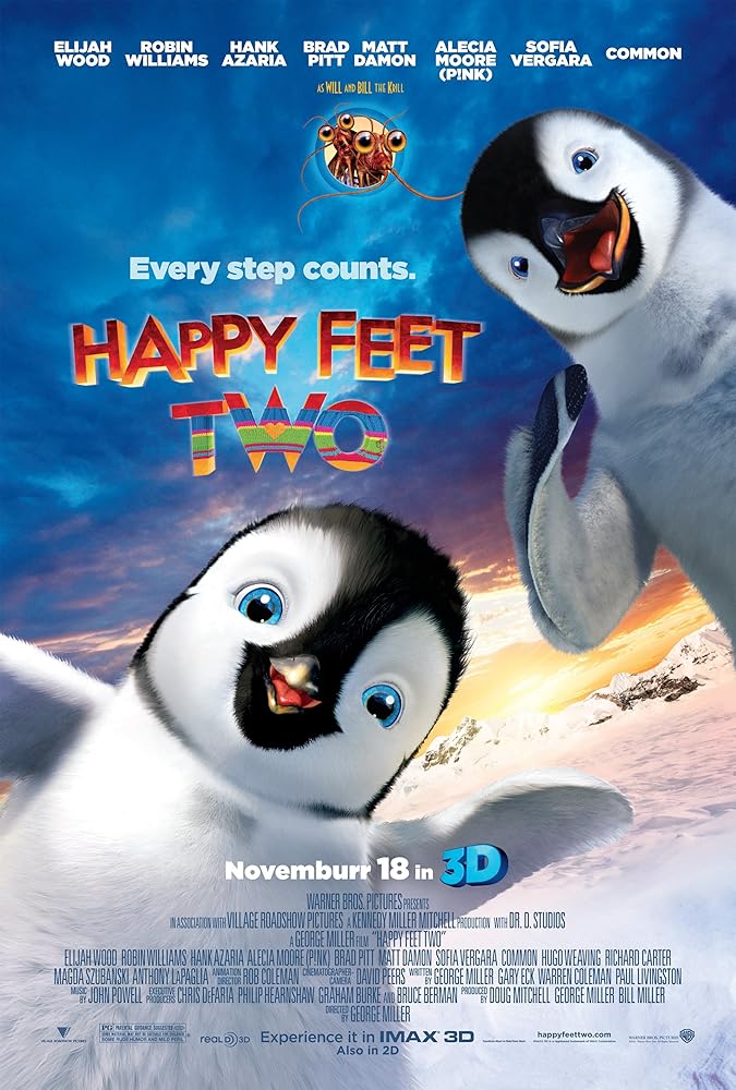 دانلود فیلم خوش قدم 2 Happy Feet Two 2011 با دوبله فارسی