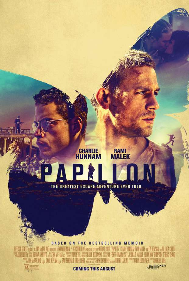 دانلود فیلم پاپیون Papillon 2017 دوبله فارسی