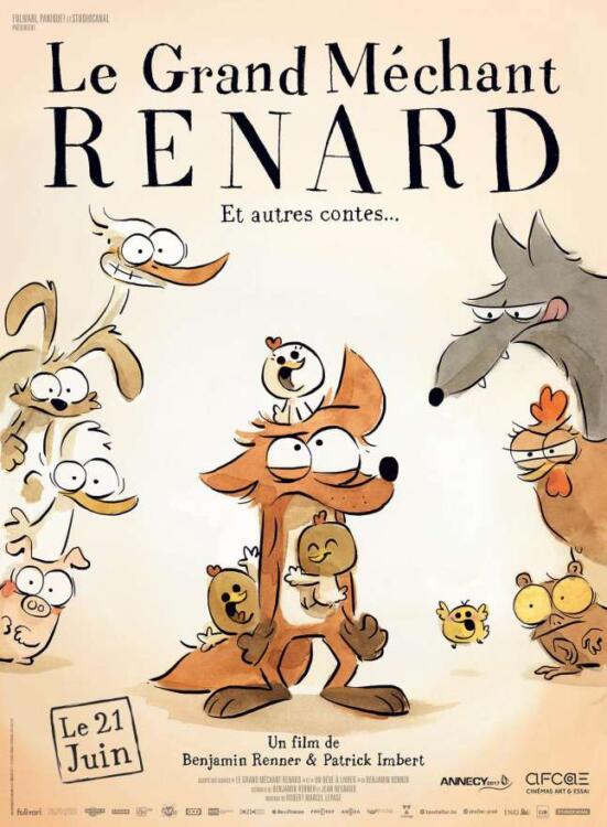 دانلود انیمیشن روباه بد گنده و قصه‌های دیگر The Big Bad Fox and Other Tales 2017 دوبله فارسی