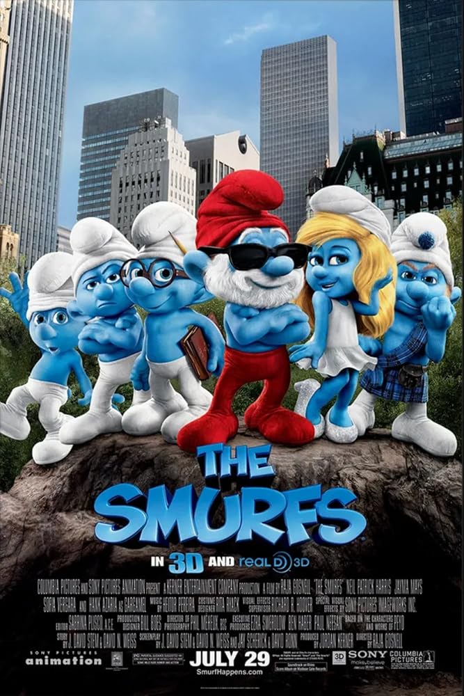 دانلود فیلم اسمورف ها The Smurfs 2011 با دوبله فارسی