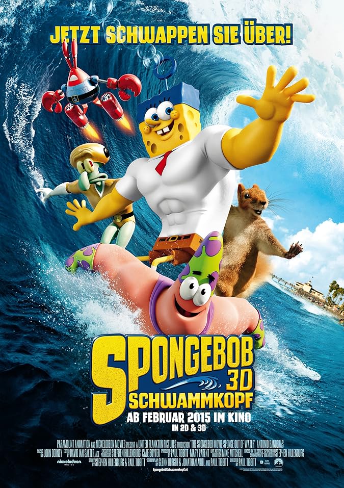 دانلود فیلم باب اسفنجی: اسفنج بیرون از آب The SpongeBob Movie: Sponge Out of Water 2015 با دوبله فارسی