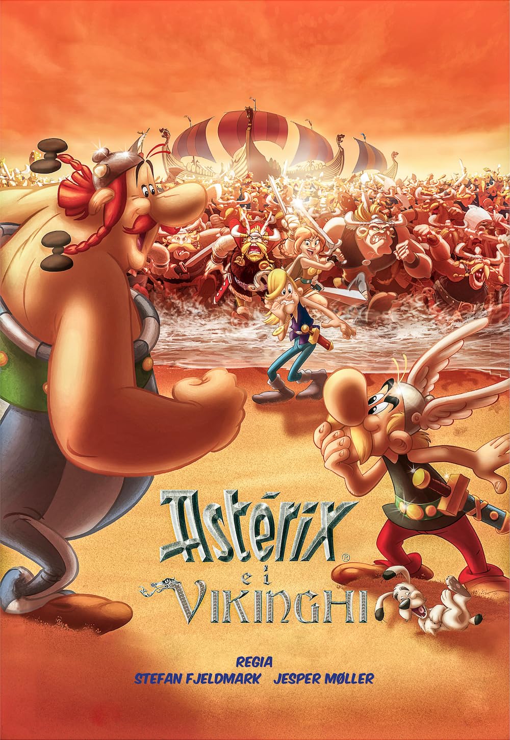 دانلود انیمیشن آستریکس و وایکینگ‌ها Asterix and the Vikings 2006 دوبله فارسی