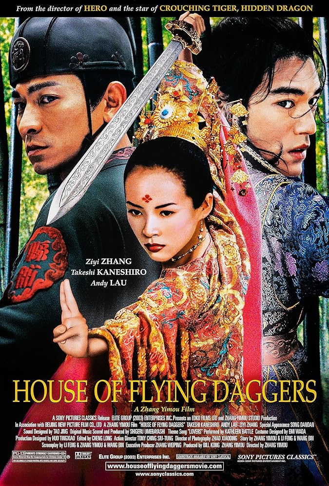 دانلود فیلم خانه خنجرهای پران House of Flying Daggers 2004 دوبله فارسی
