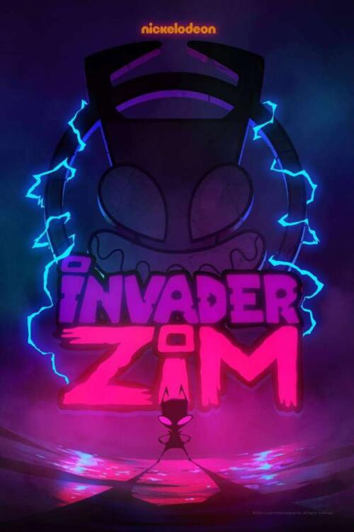 دانلود انیمیشن مهاجم زیم: ورود به فلورپوس Invader ZIM Enter the Florpus 2019 دوبله فارسی