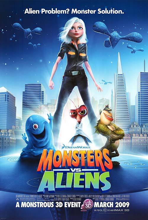 دانلود انیمیشن هیولاها علیه بیگانگان Monsters vs. Aliens 2009 دوبله فارسی