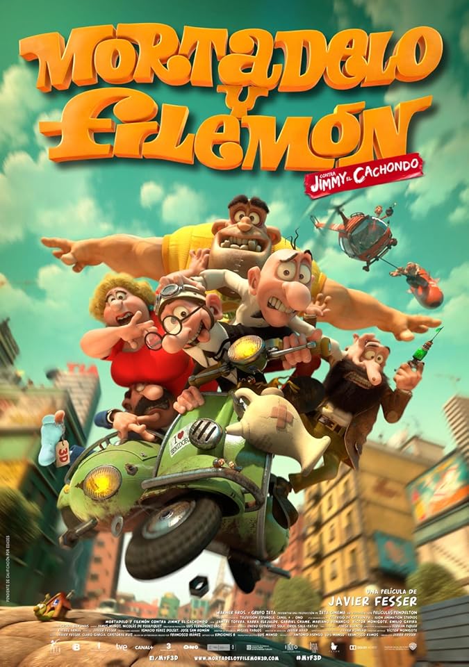 دانلود فیلم مورتادلو و فیلمون Mortadelo and Filemon: Mission Implausible 2014 با دوبله فارسی
