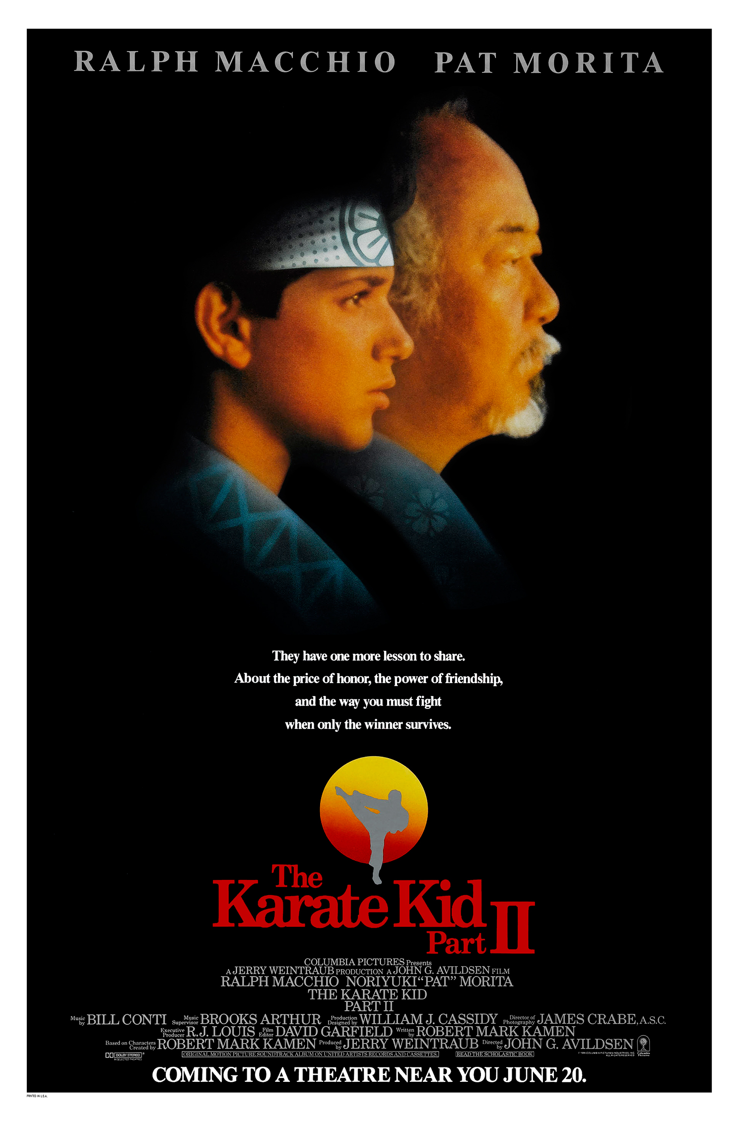 دانلود فیلم بچه کاراته‌کار۲ The Karate Kid Part II 1986 دوبله فارسی