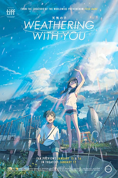 دانلود انیمیشن فرزند آب و هوا Weathering with You 2019 دوبله فارسی