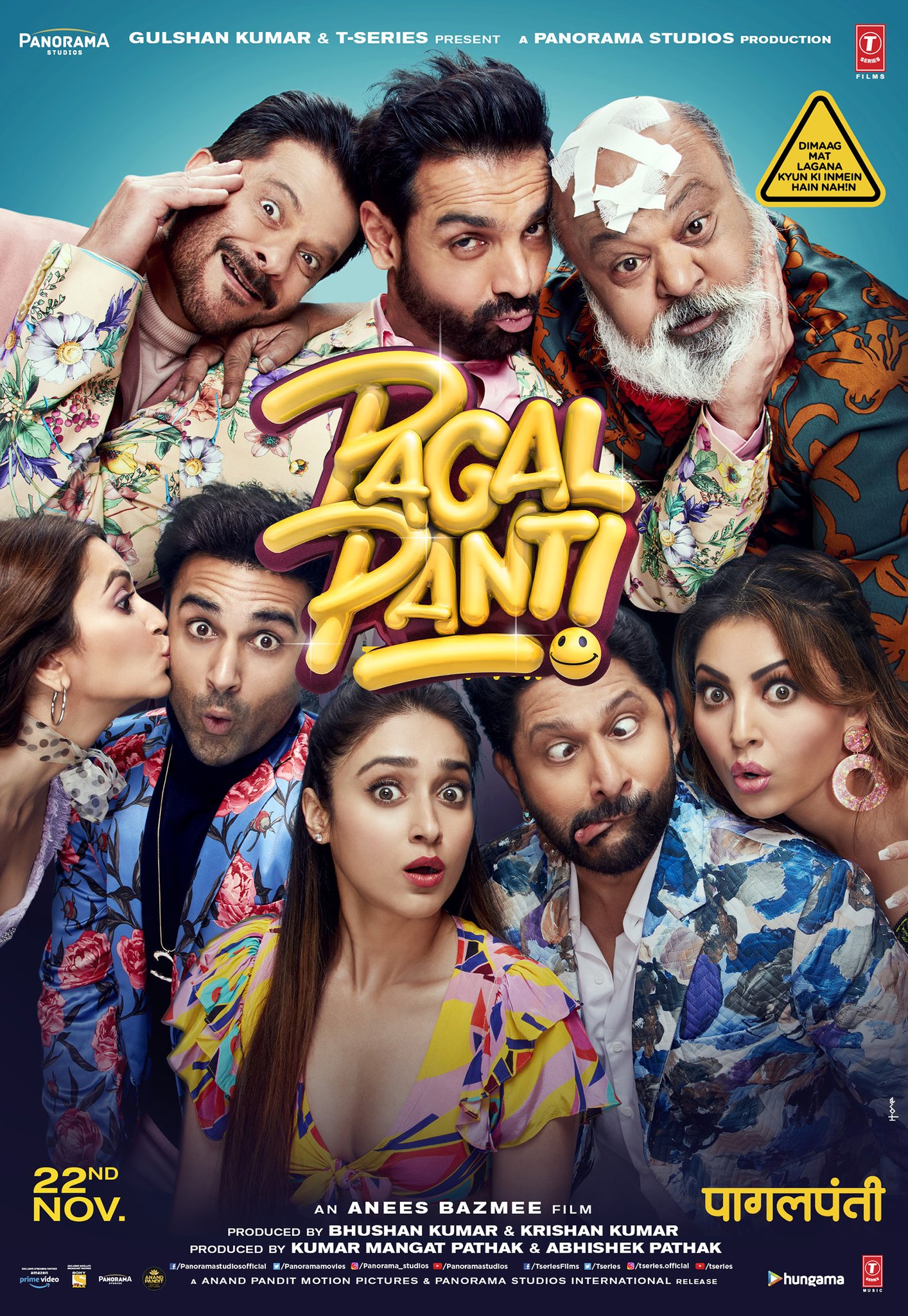 دانلود فیلم دیوانگی Pagalpanti 2019